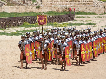 Legion VI marching